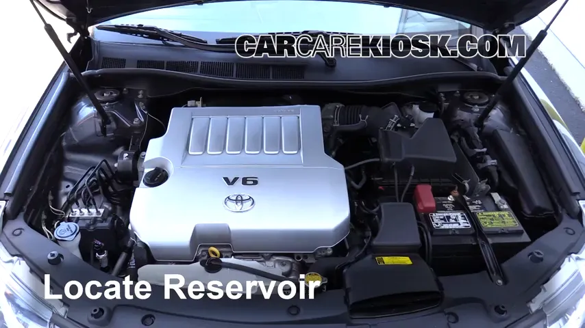 2014 Toyota Camry SE 3.5L V6 Windshield Washer Fluid Add Fluid